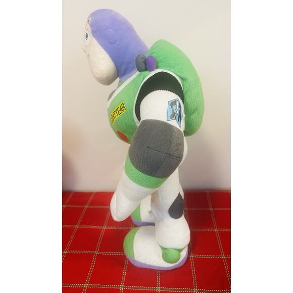 Gemmy Buzz Light Year Toy Story Large 26 Inch Plush Plushie Stand BIG ME Musical - Picture 5 of 9